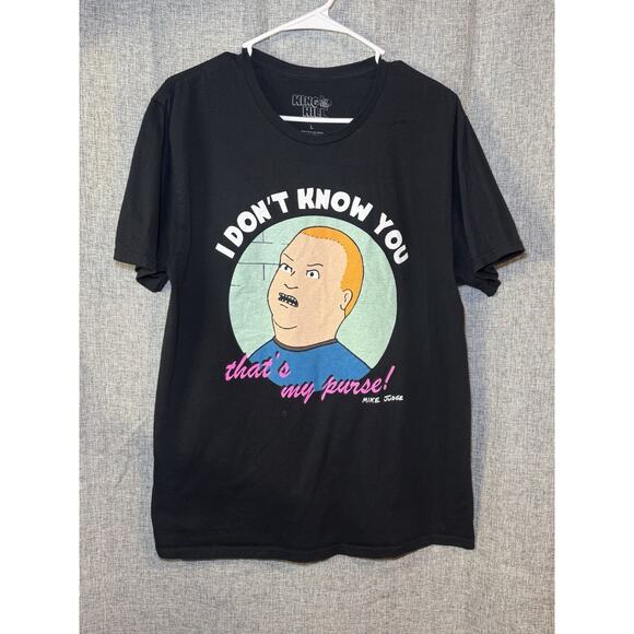 King Of The Hill Bobby "That's My Purse" Shirt Mike Judge Size Large - Picture 1 of 6
